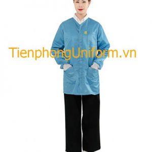 Áo Blouse Phòng Sạch-Chống Tĩnh Điện M1