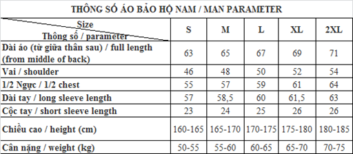 Quần bảo hộ lao động M1