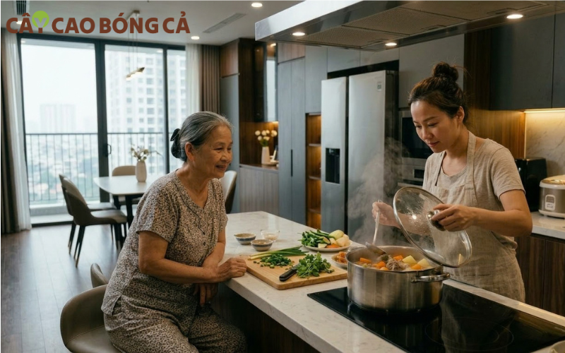 Con cái có nhiều cách thể hiện tình yêu với cha mẹ dù bằng lời nói hay hành động.
