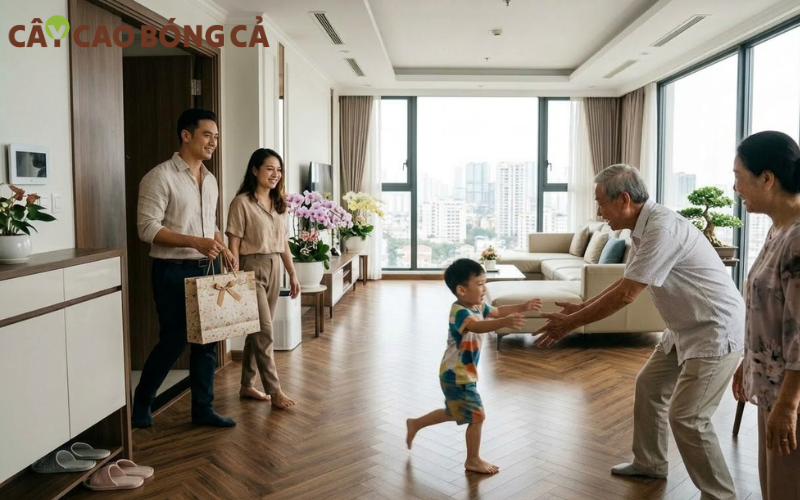 Cách thể hiện yêu thương với cha mẹ có thể hình thành từ nhỏ và thay đổi ít nhiều theo thời gian.
