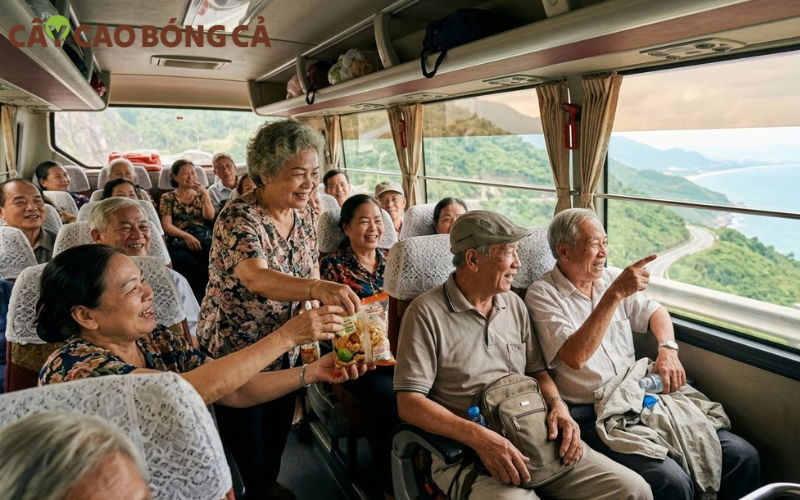 Du lịch cùng bạn bè giúp người lớn tuổi vừa vận động thể chất, khám phá những vùng đất mới mà tuổi trẻ chưa có cơ hội trải nghiệm.