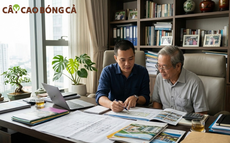 Người lớn tuổi cần thận trọng trước khi ký giấy tờ nhà đất quan trọng.