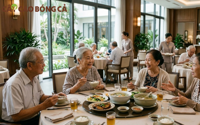 Viện dưỡng lão là một dịch vụ đang nhận được nhiều sự quan tâm trong đời sống hiện đại.