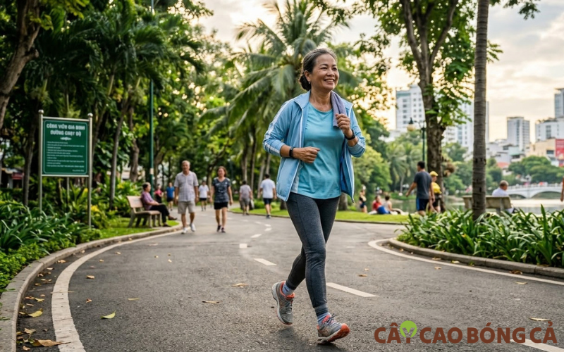 Tuổi già hạnh phúc từ những thói quen nhỏ - đi bộ mỗi ngày