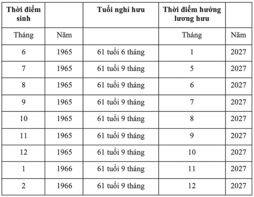 Tuổi nghỉ hưu của lao động nam - Ảnh: THU HƯƠNG